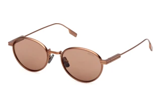 Zegna EZ0287 49E braunMatt Dunkelbraun