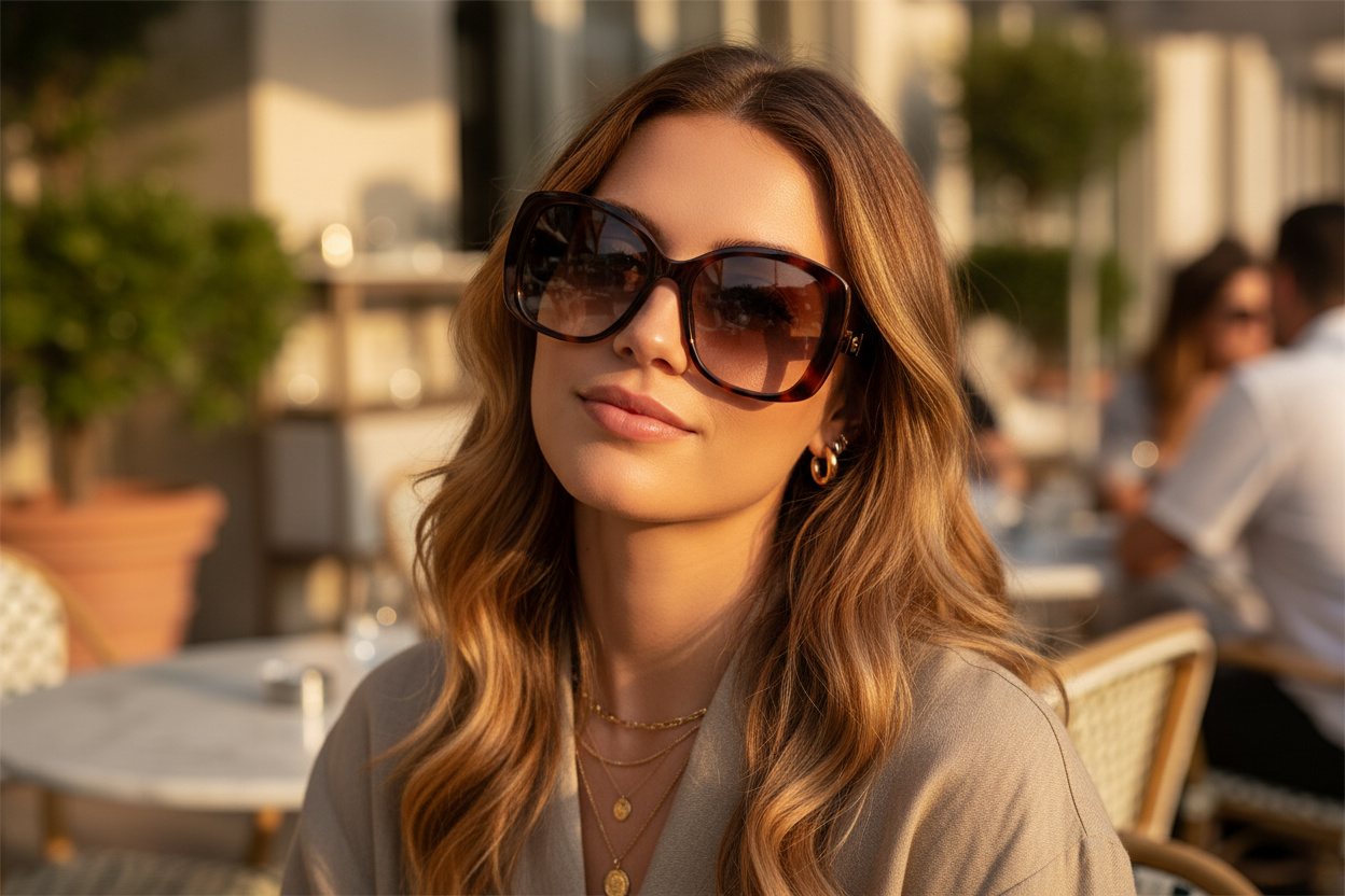 Vue de face Gucci GG0762S (002)