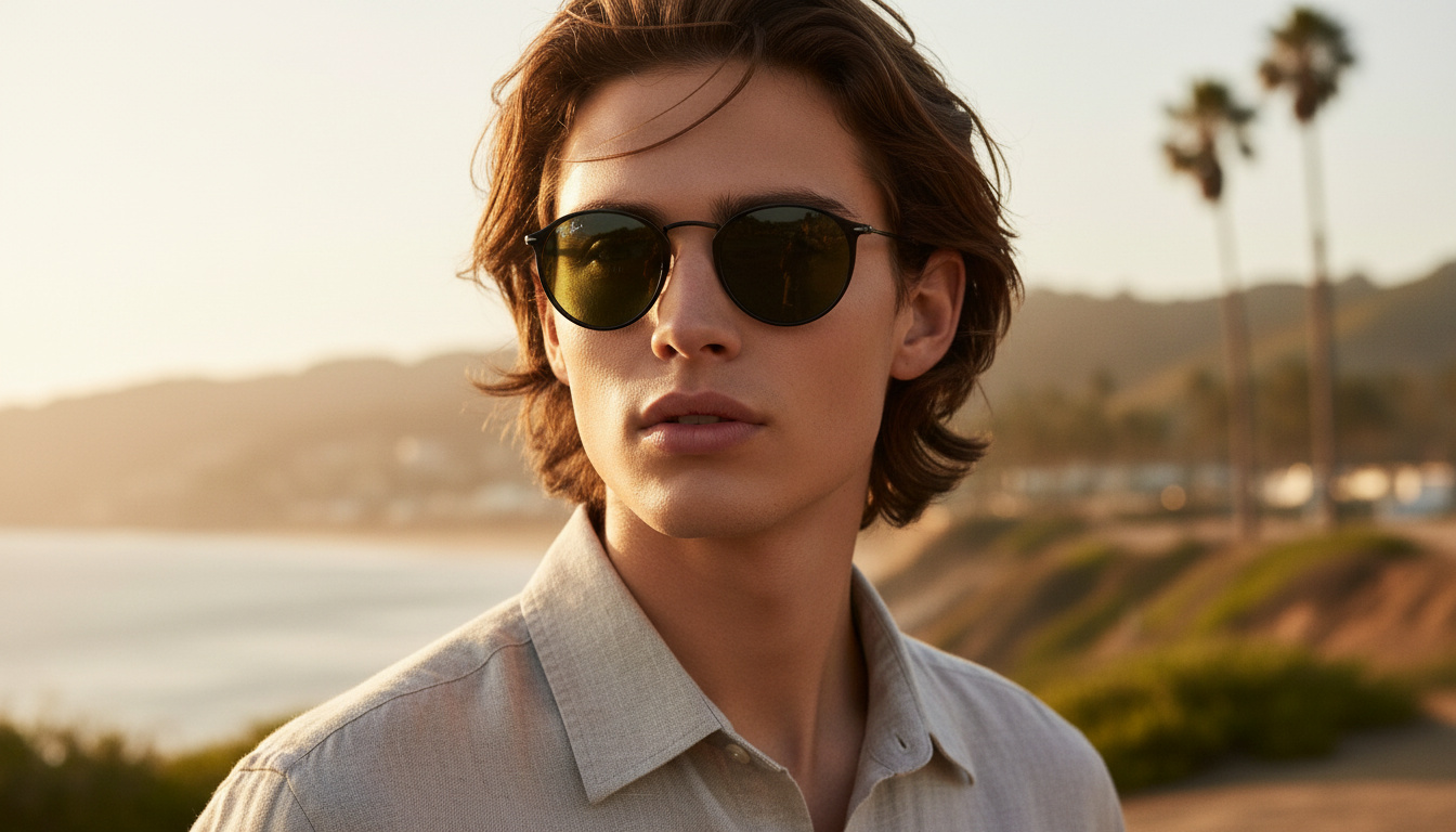 Vue de face Ray-Ban ROUND METAL (RB3447 - 919931)