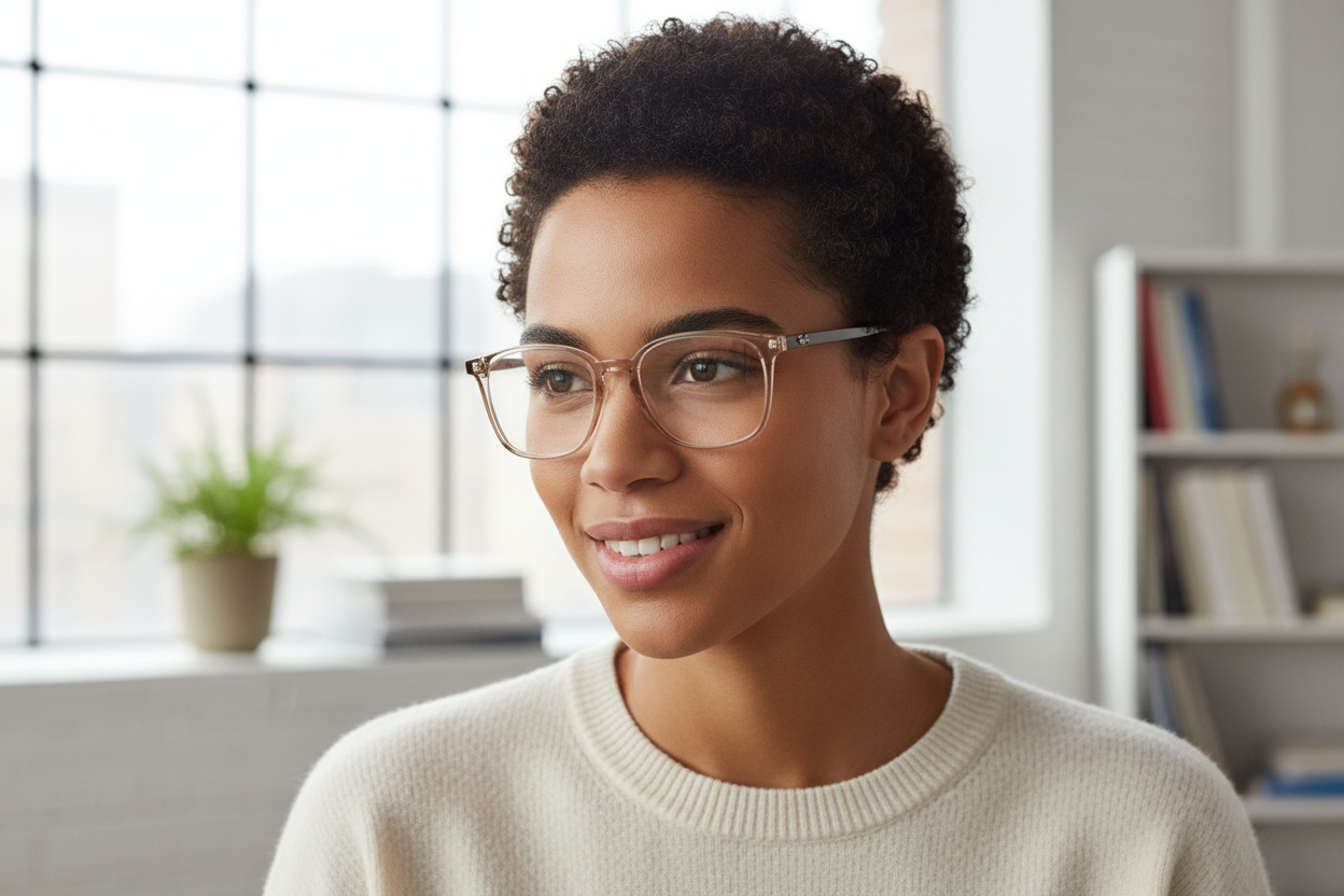 Vue de face Ray-Ban RX7185 (5940)
