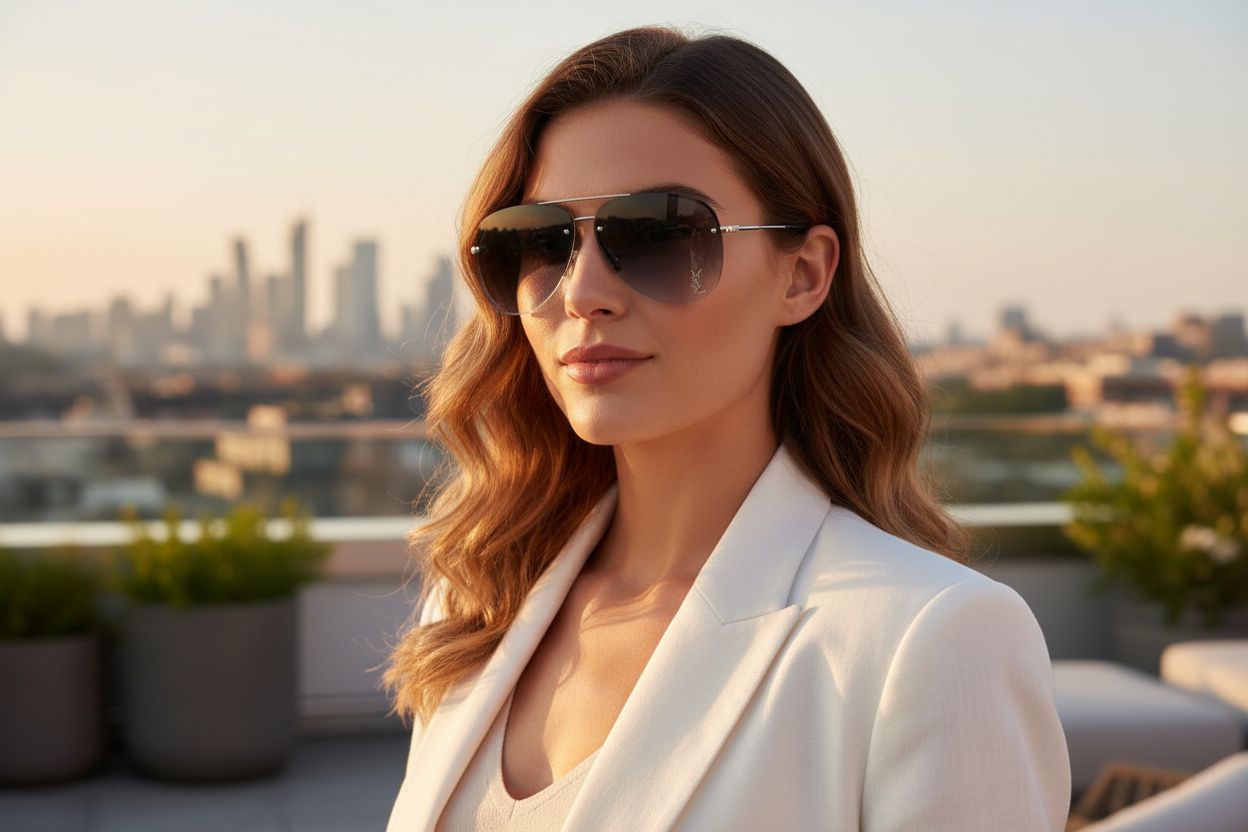 Vue de face Saint Laurent CLASSIC 11 M (005)