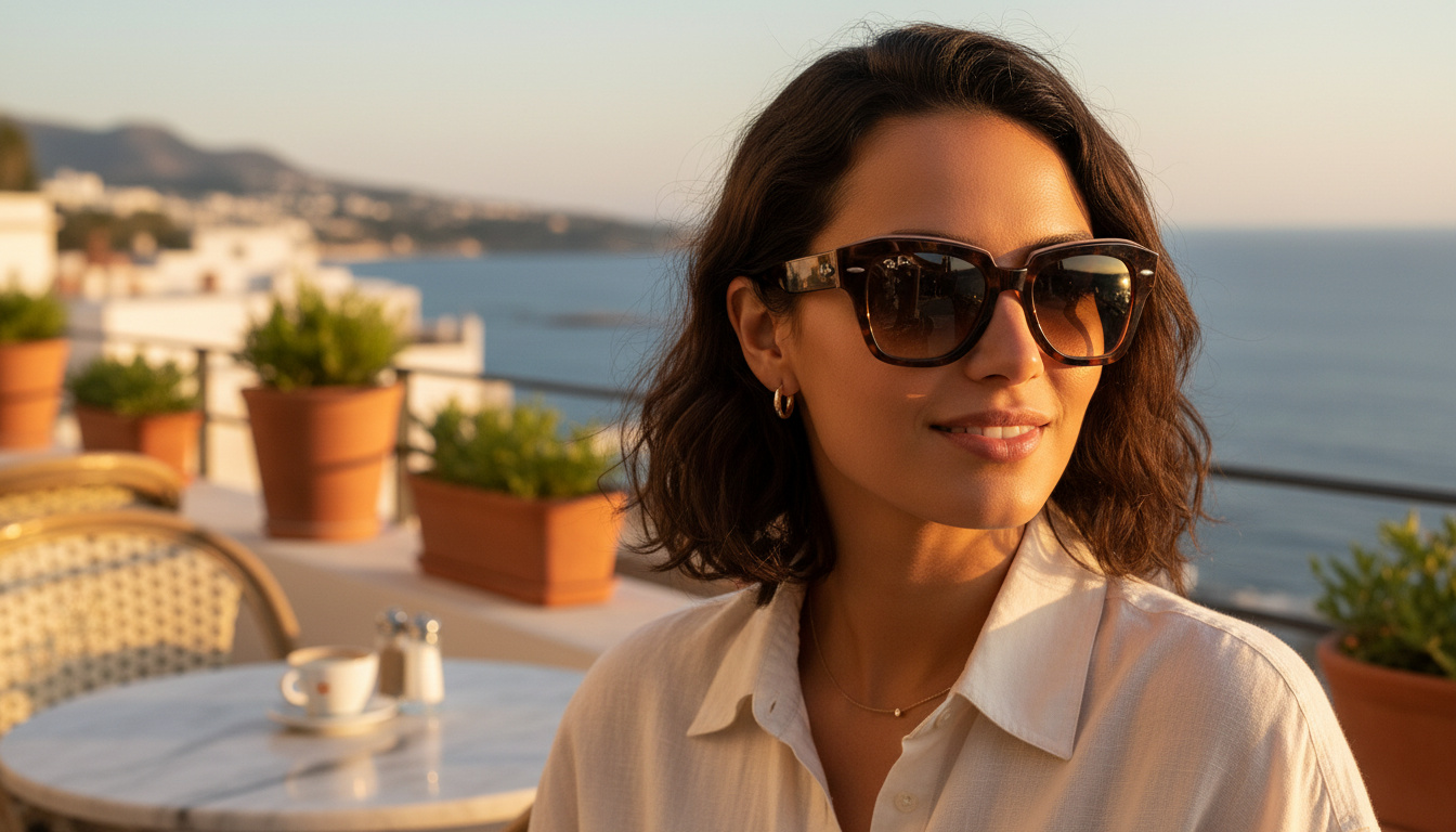 Vue de face Ray-Ban STATE STREET (RB2186 - 1324BG)