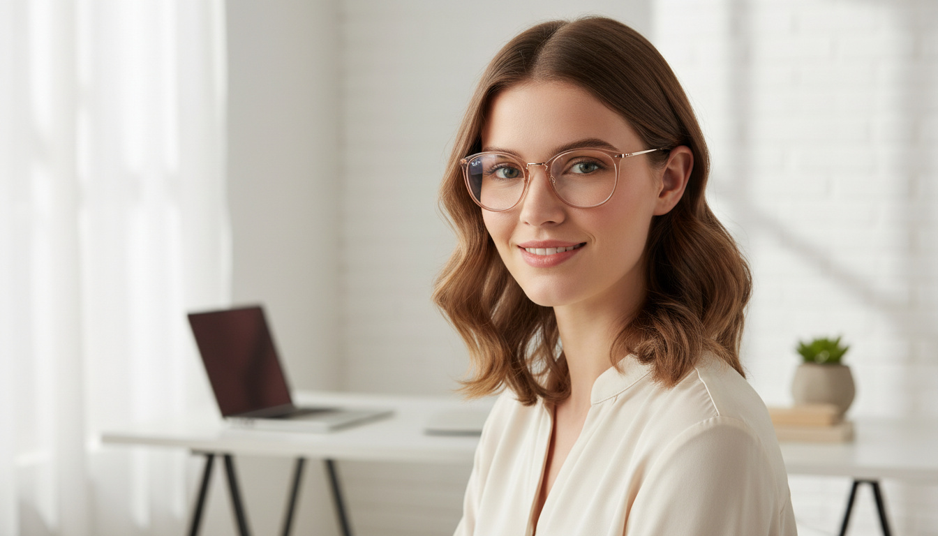 Vue de face Ray-Ban RX7140 (8124)