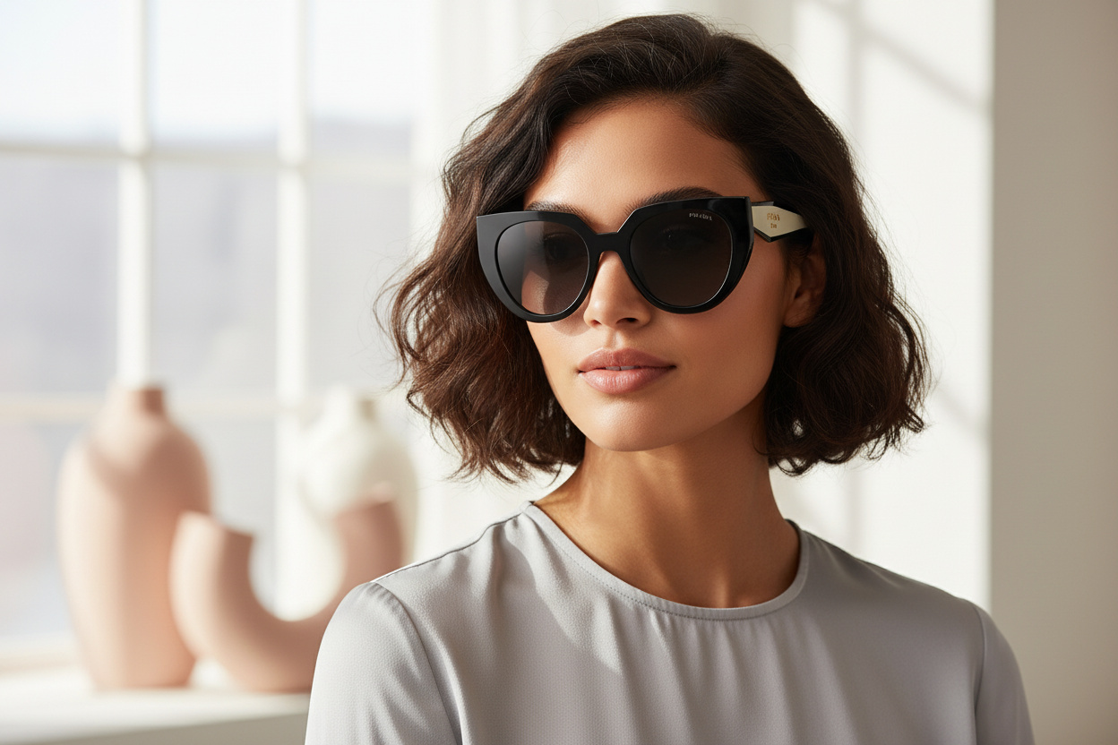 Vue de face Prada PR 14WS (09Q5S0)