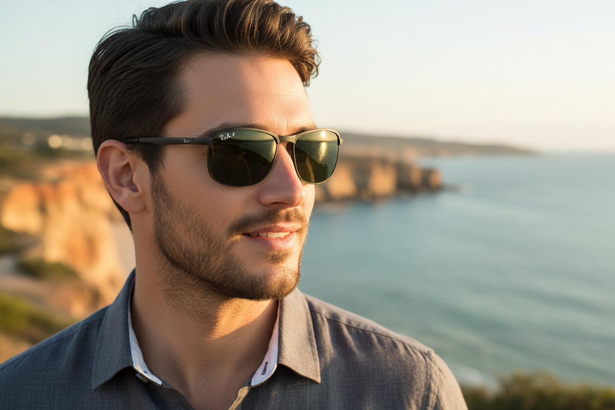 Vue de face Ray-Ban RB3671CH (186/K8)