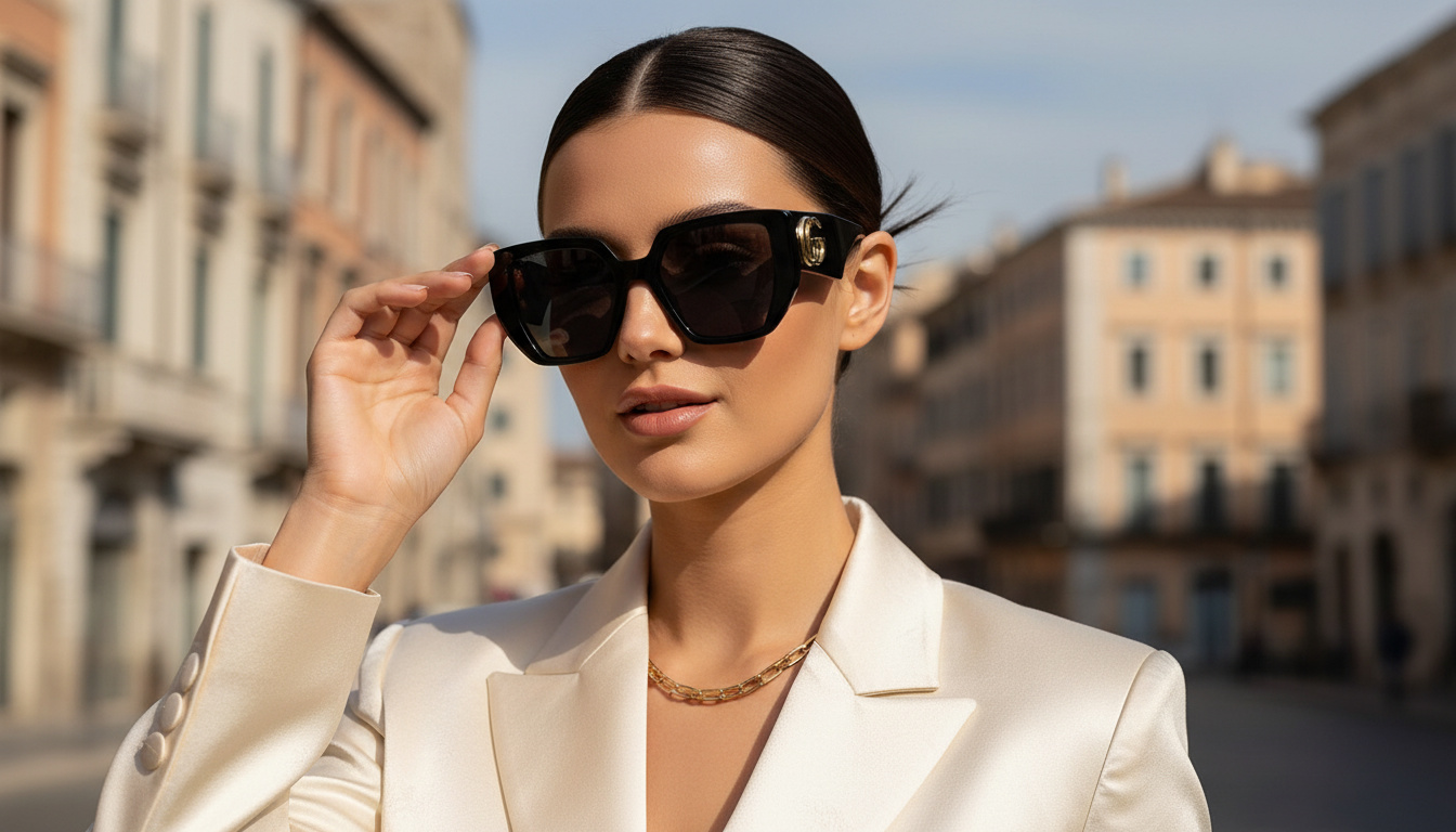 Vue de face Gucci GG0956S (003)