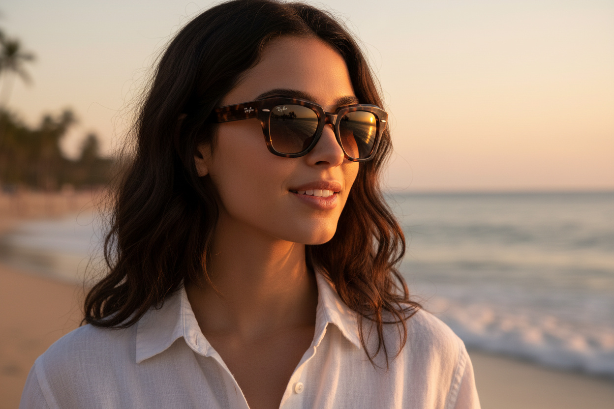 Vue de face Ray-Ban STATE STREET (RB2186 - 133451)