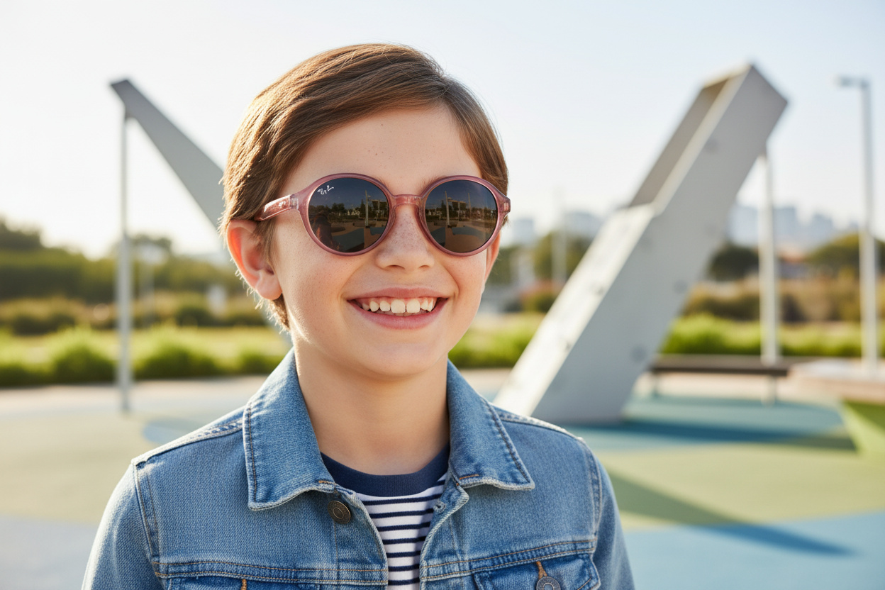Vue de face Ray-Ban Kids RJ9075S (709887)