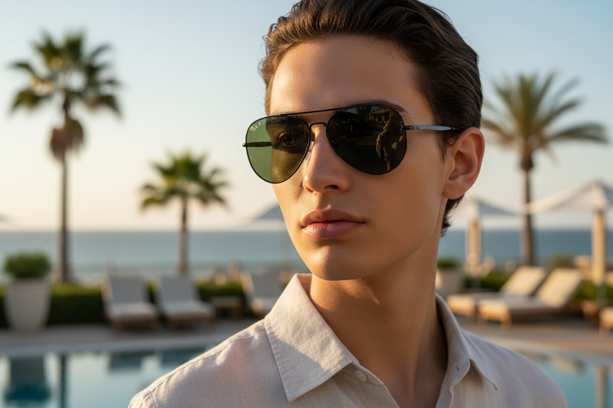 Vue de face Ray-Ban RB3675 (002/58)