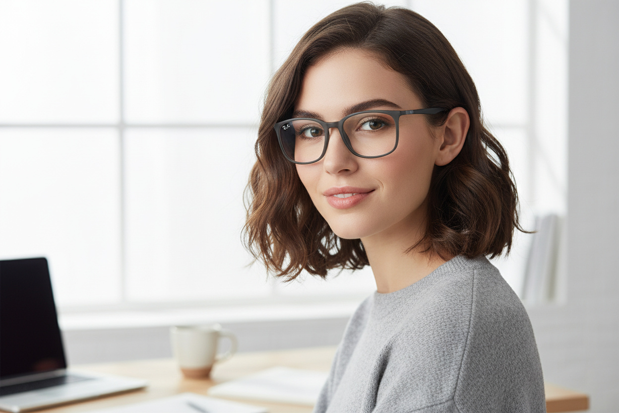 Vue de face Ray-Ban RX7199 (5521)