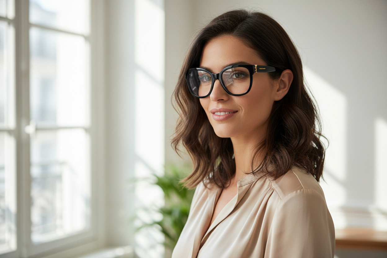 Vue de face Saint Laurent SL M97 (001)
