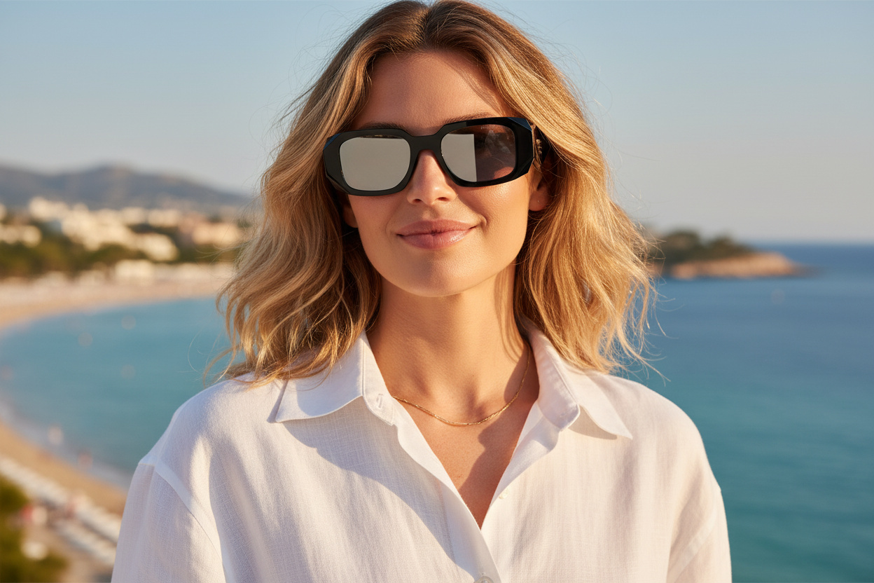 Vue de face Prada PR 17WS (1AB2B0)