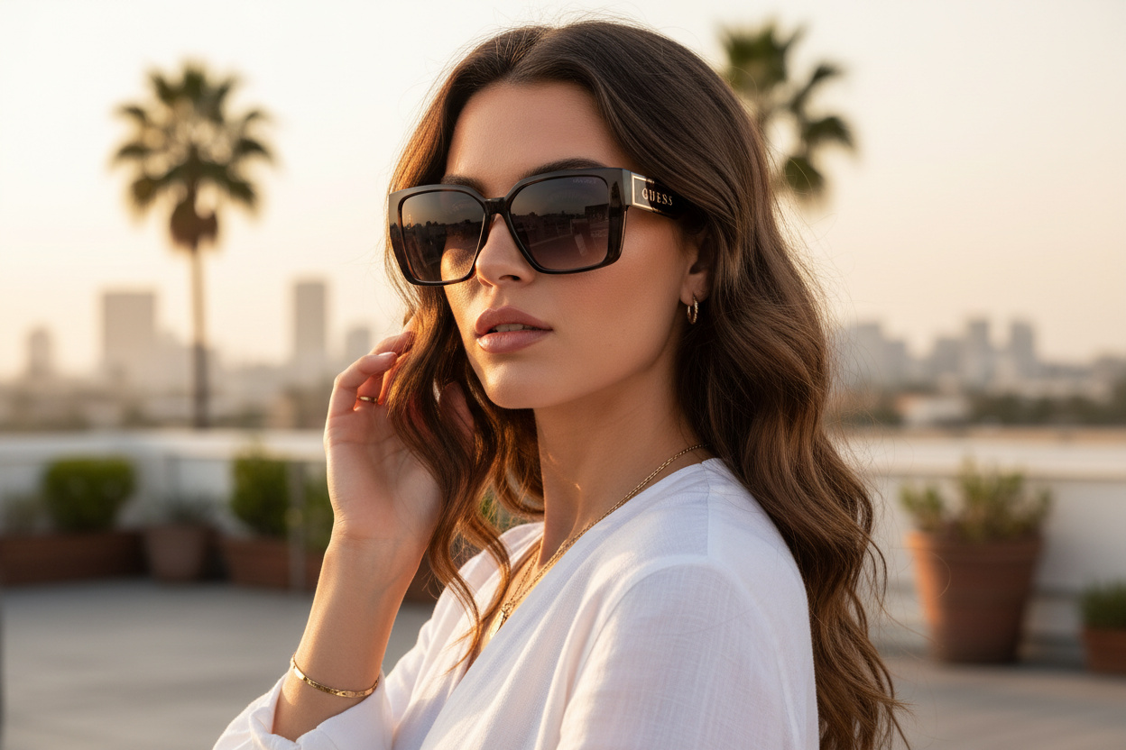 Vue de face Guess GU7818 (52B)