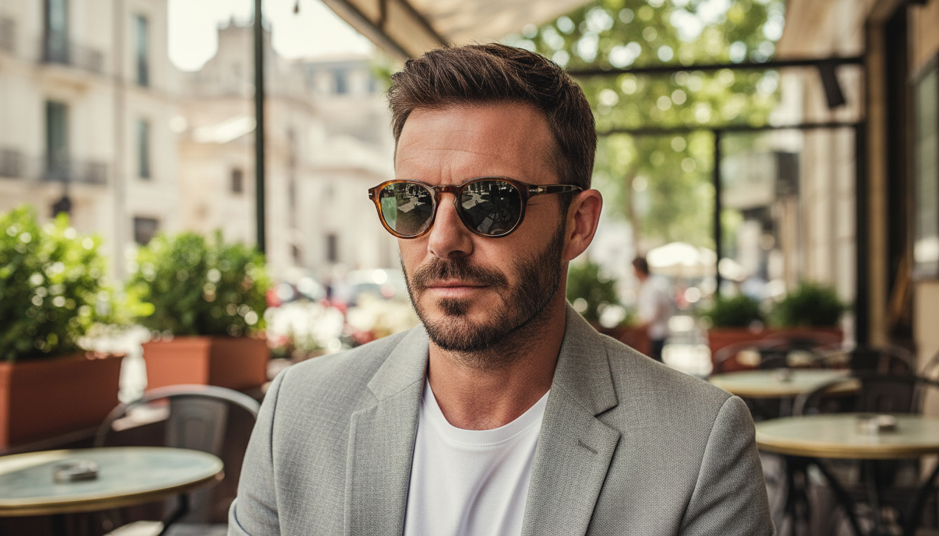 Vue de face David Beckham DB 1007/S (45Z/9K)