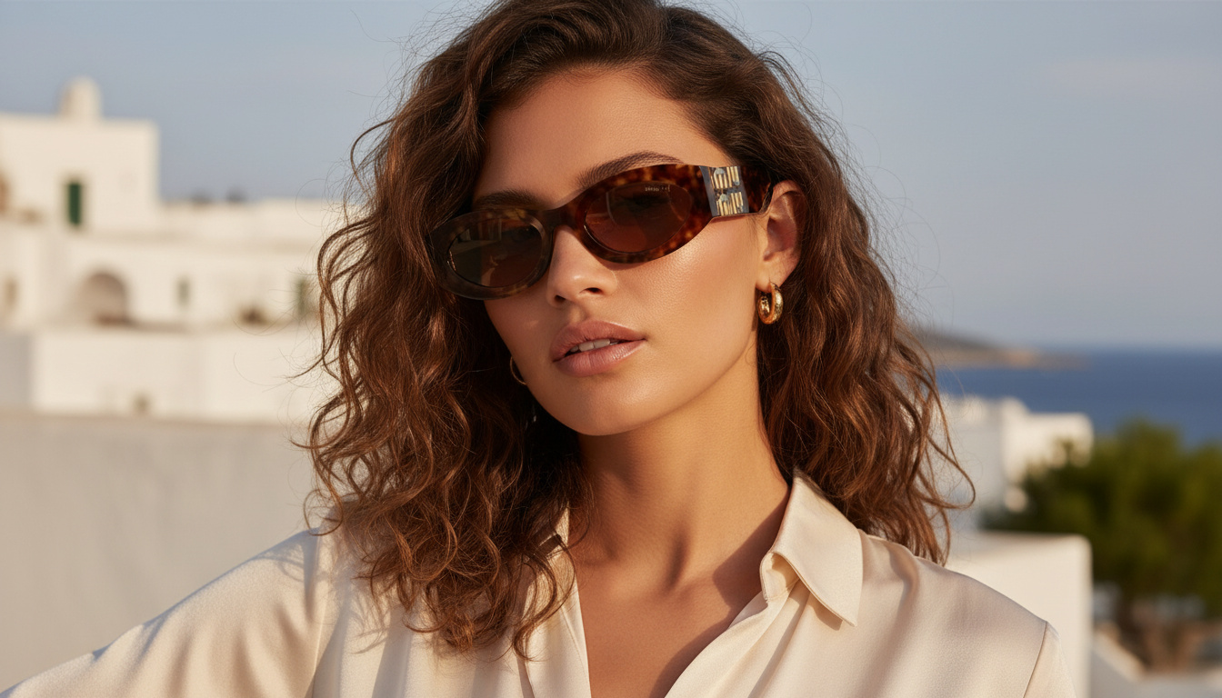 Vue de face Miu Miu 0MU 11WS (MU 11WS - 4BW2Z1)