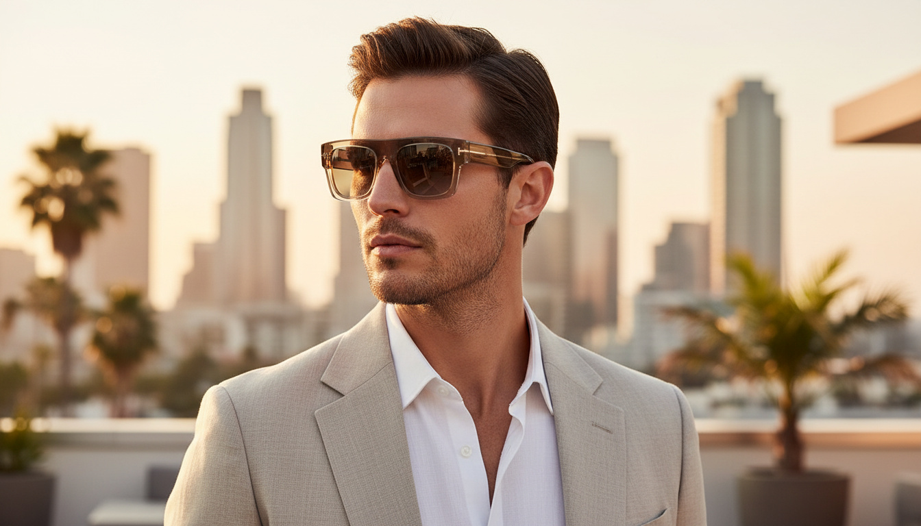 Vue de face Tom Ford FAUSTO (FT0711 - 47Q)