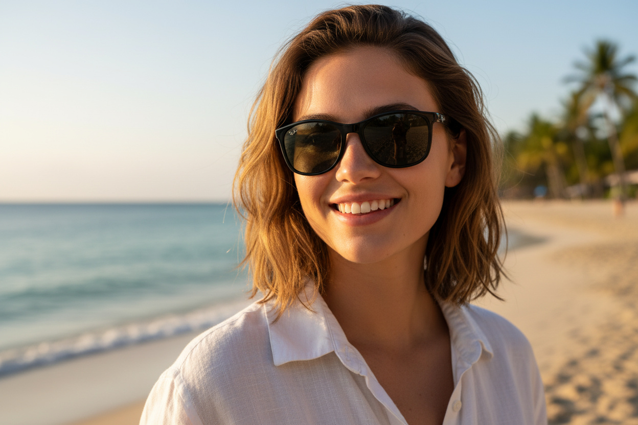 Vue de face Ray-Ban RB4374 (601/31)