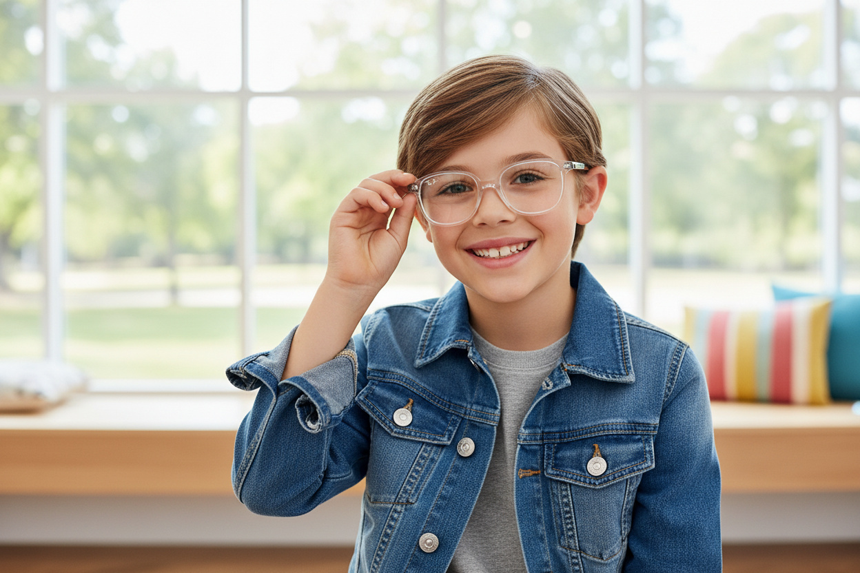 Vue de face Ray-Ban Kids JUNIOR LEONARD (RY9093V - 3541)