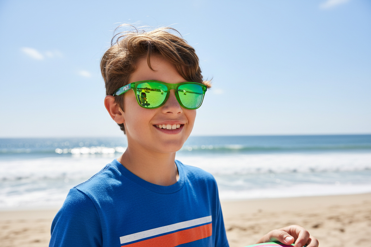 Vue de face Oakley FROGSKINS XXS (OJ9009 - 900905)