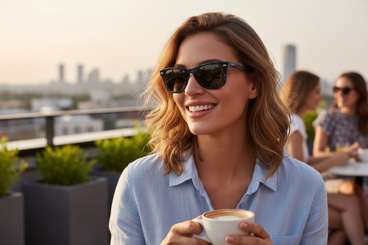 Vue de face Ray-Ban WAYFARER (RB2140 - 1361R5)
