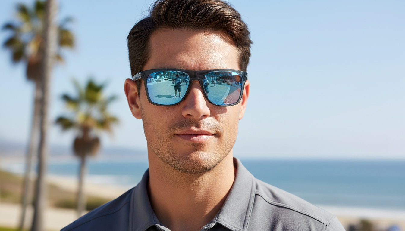Vue de face Oakley LEFFINGWELL (OO9100 - 910005)
