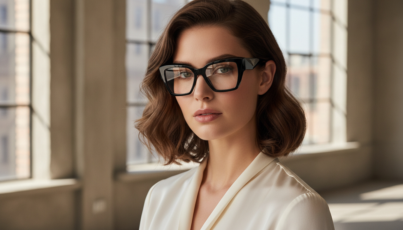 Vue de face Prada PR 09ZV (1AB1O1)