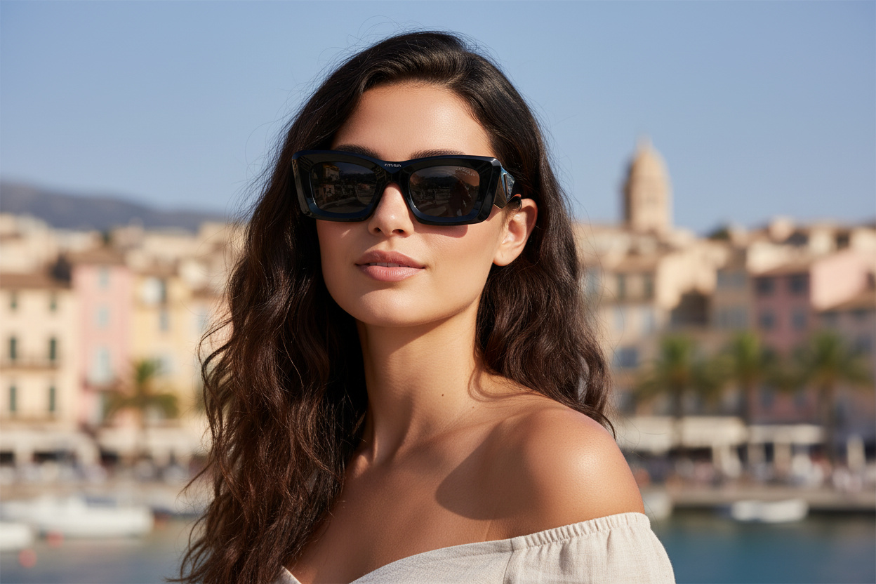 Vue de face Prada PR 13ZS (1AB5S0)