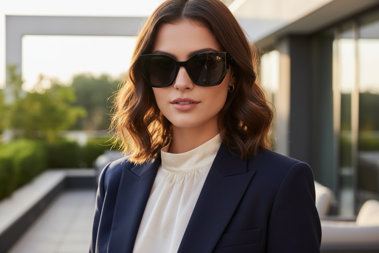Vue de face Prada PR 19ZS (1AB5S0)