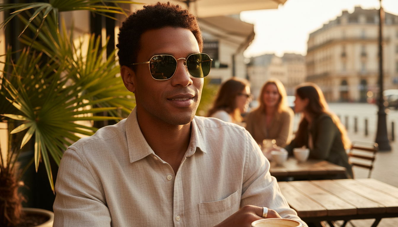 Vue de face Ray-Ban JIM (RB3694 - 001/31)