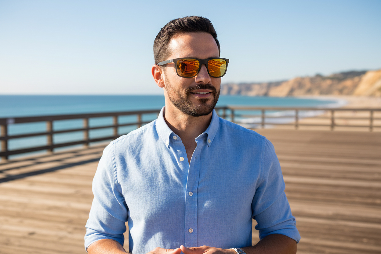 Vue de face Ray-Ban RB4385 (6124A3)