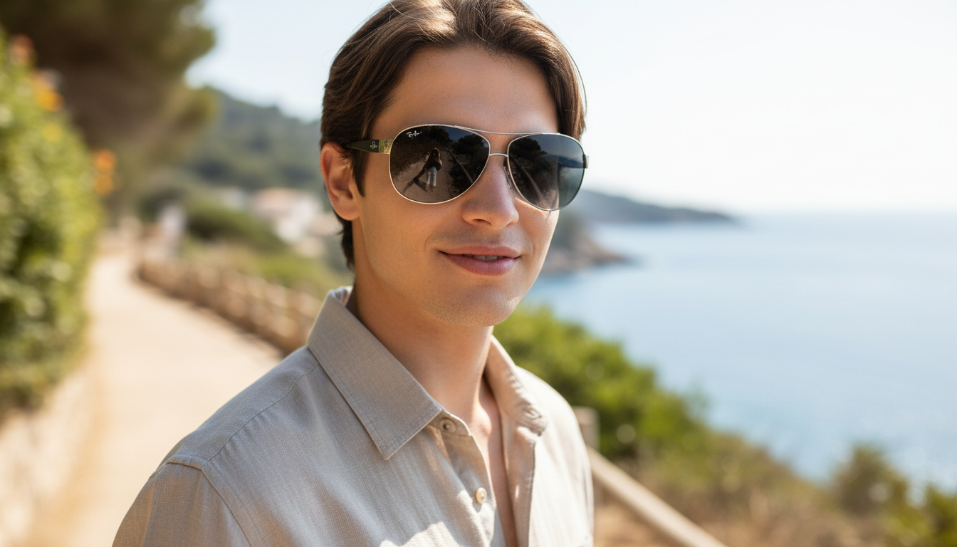 Vue de face Ray-Ban RB3386 (RB3386 - 003/8G)