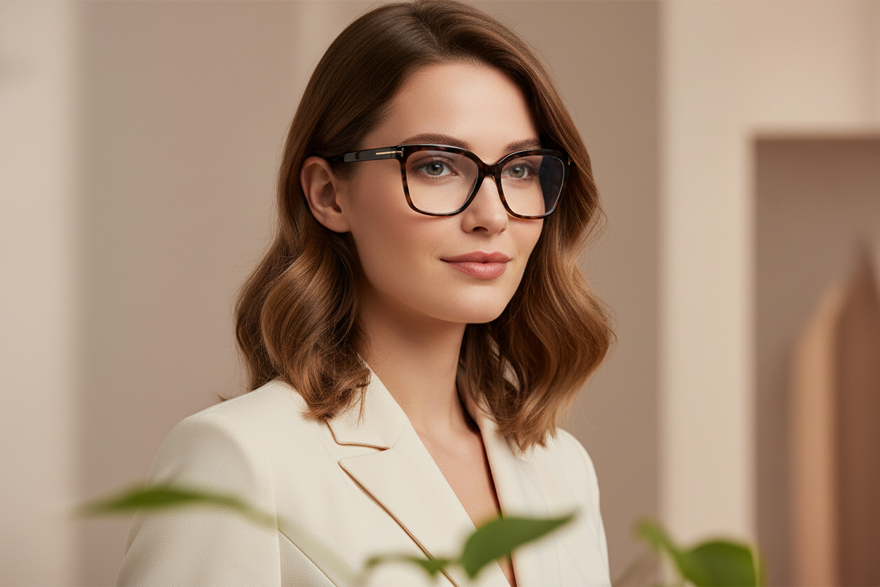 Vue de face Tom Ford FT5892-B (052)