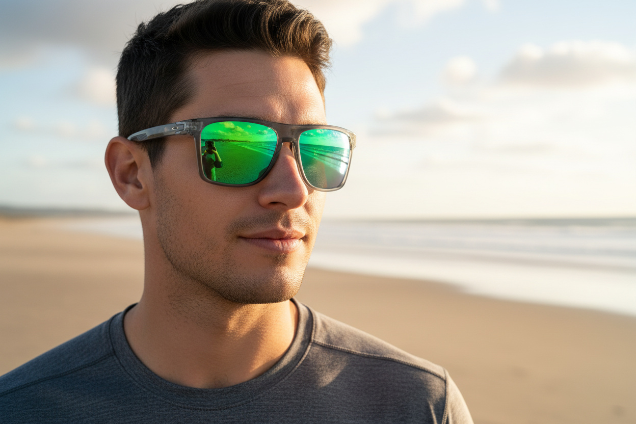 Vue de face Oakley LEFFINGWELL (OO9100 - 910010)