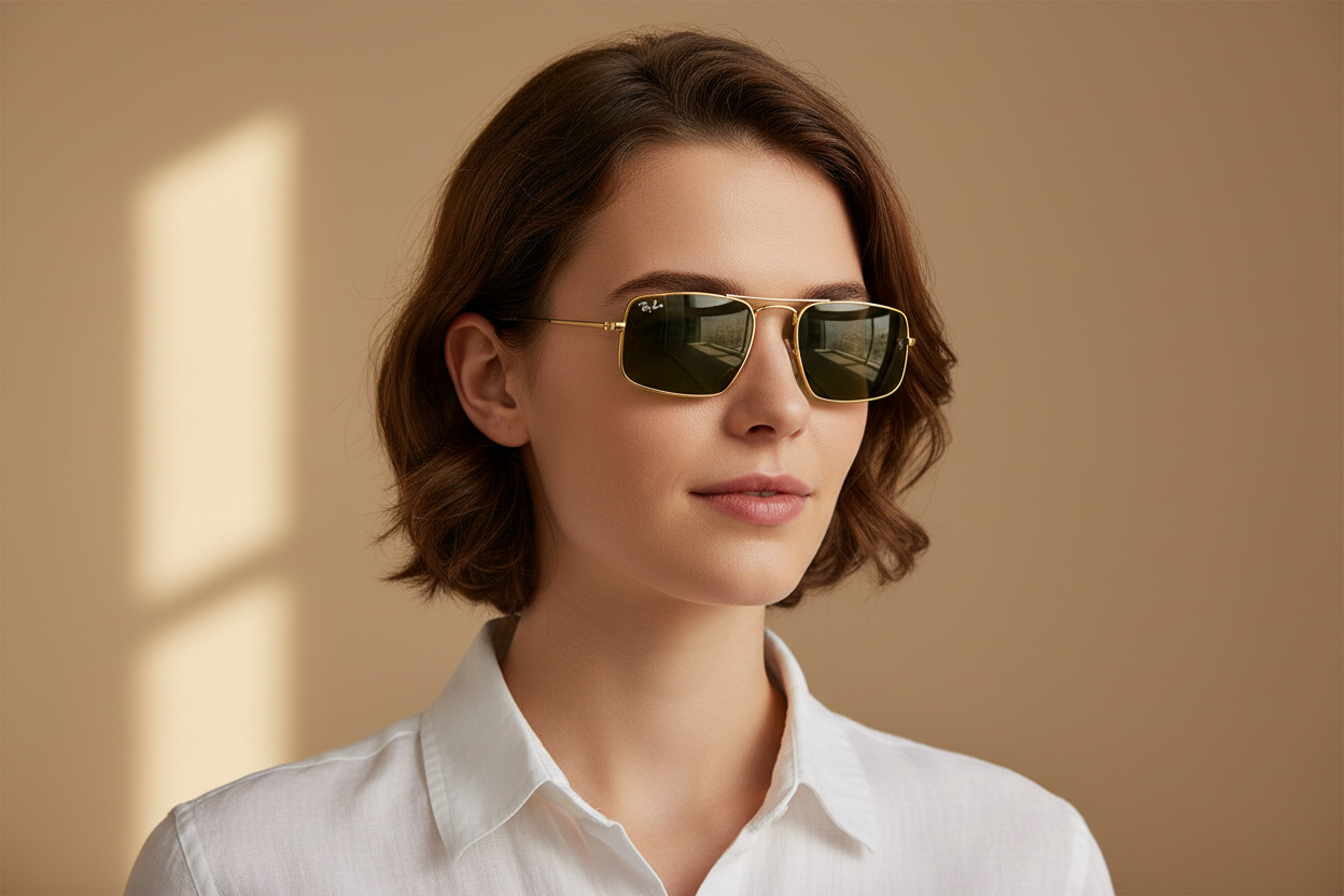 Vue de face Ray-Ban JULIE (RB3957 - 919631)