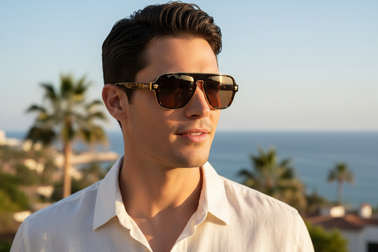 Vue de face Versace VE2199 (1252LA)