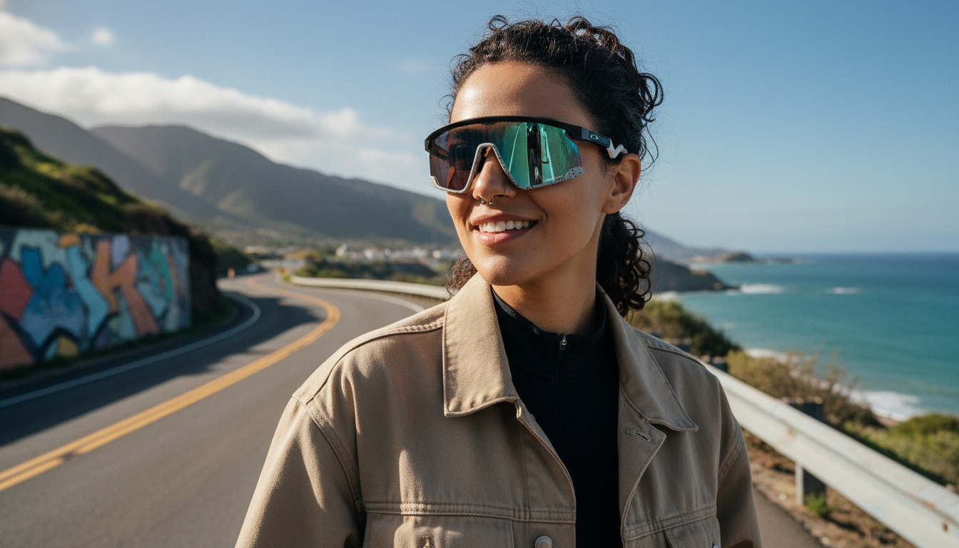 Vue de face Oakley BXTR (OO9280 - 928003)