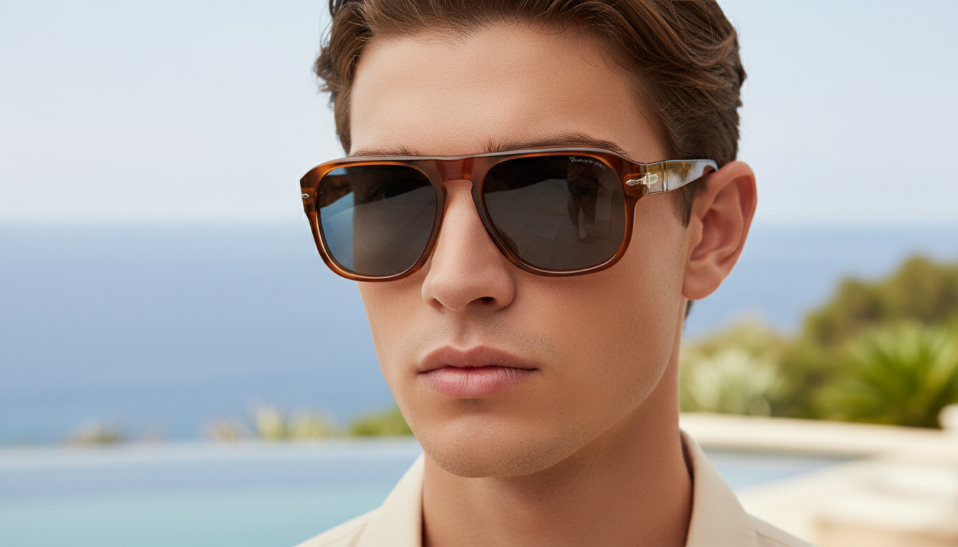 Vue de face Persol JEAN (PO3310S - 96/56)