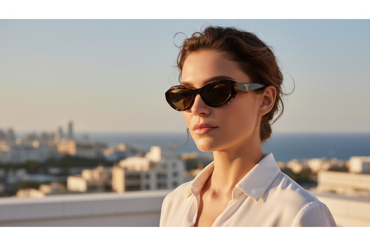 Vue de face Prada PR 26ZS (14L09Z)