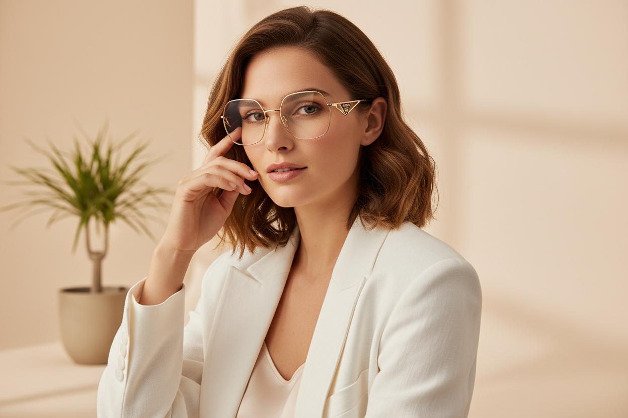 Vue de face Prada PR 59ZV (ZVN1O1)