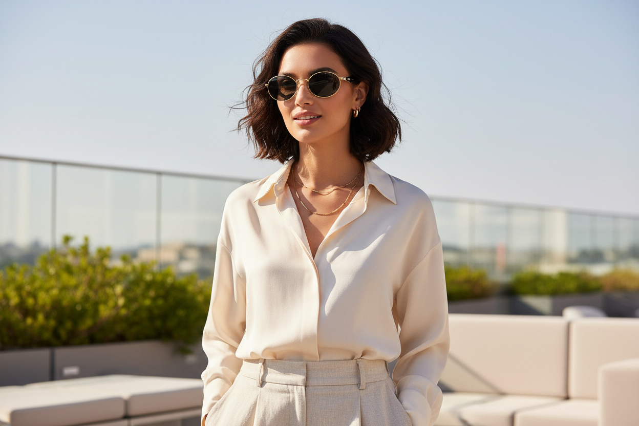 Vue de face Prada PR 65ZS (ZVN09T)