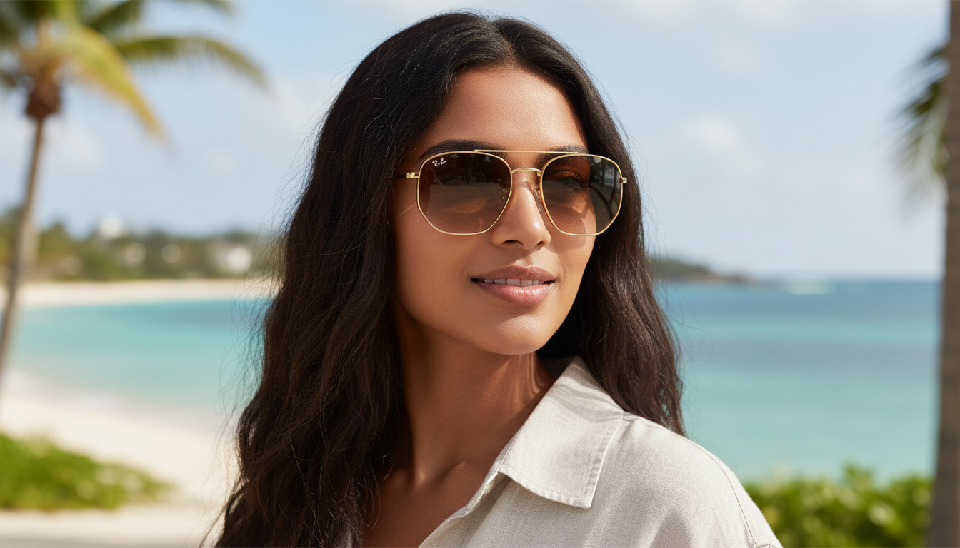 Vue de face Ray-Ban RB3707 (001/51)