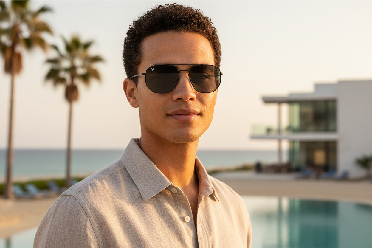 Vue de face Ray-Ban RB3707 (9257R5)