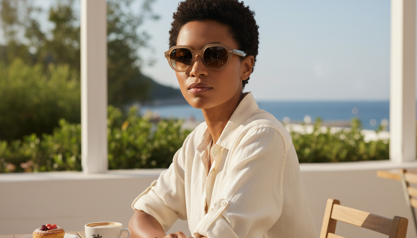 Vue de face Ray-Ban GINA (RB4399 - 616651)