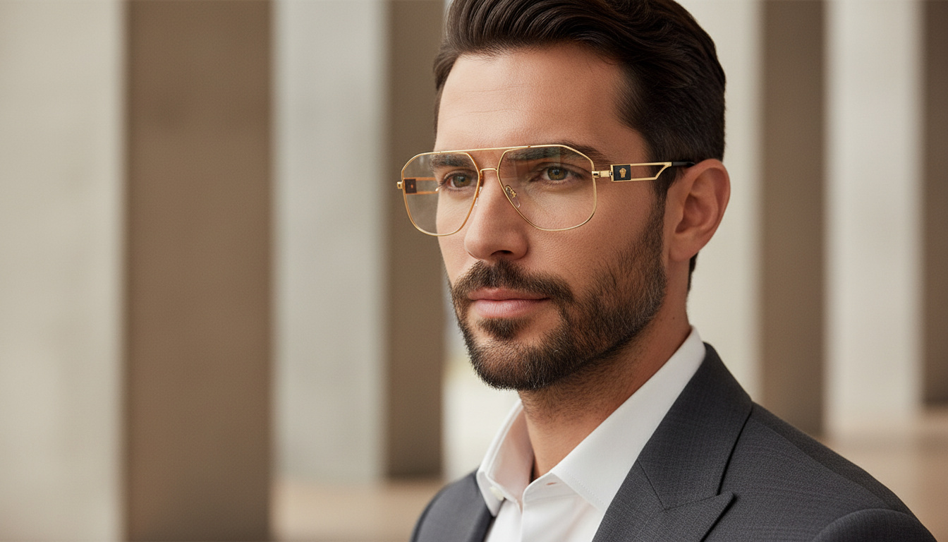 Vue de face Versace VE1287 (1002)
