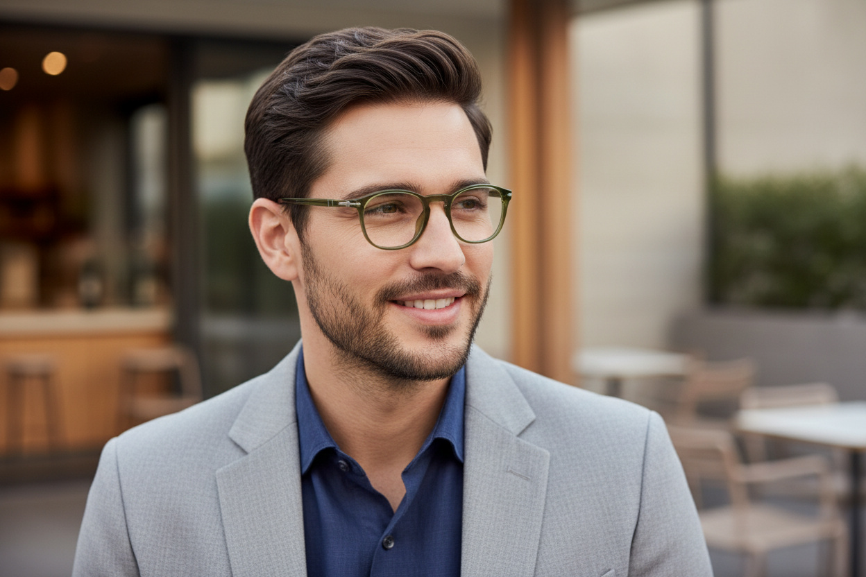 Vue de face Persol PO3007V (1142)