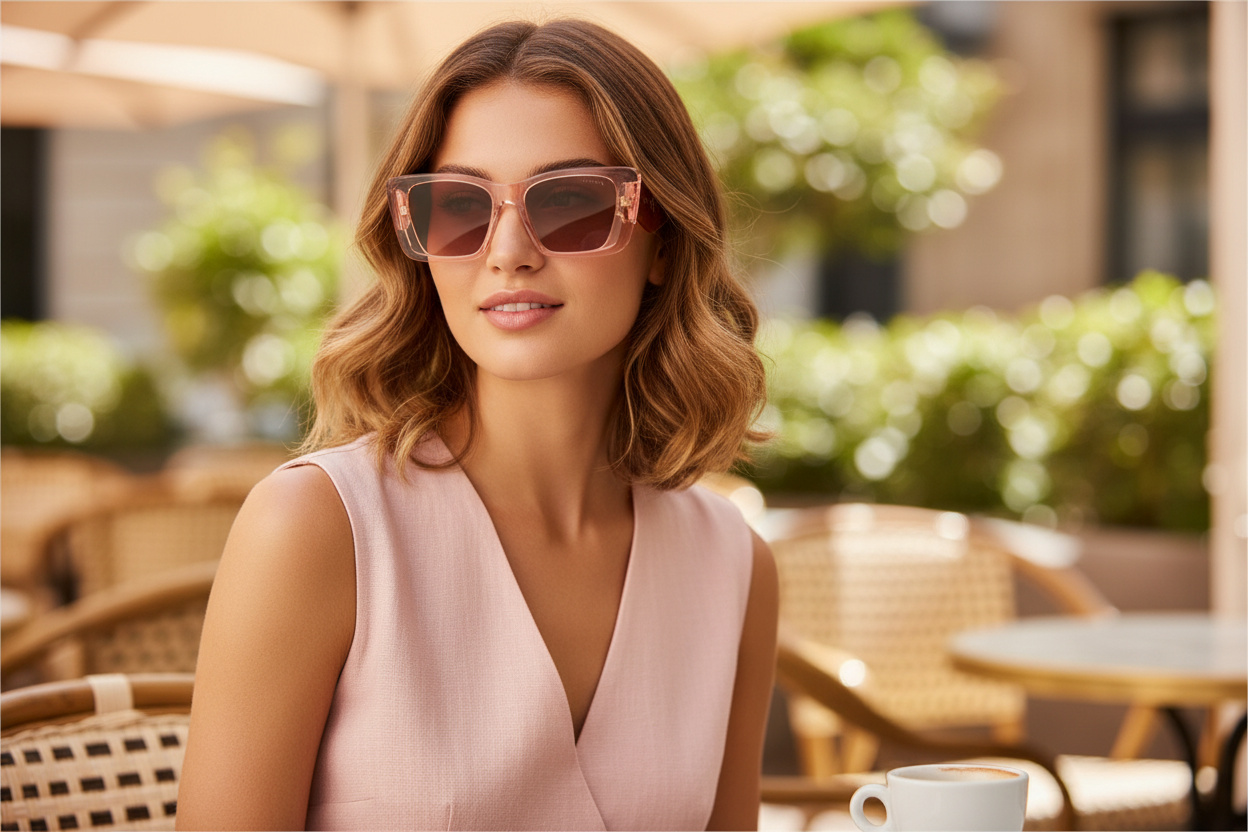 Vue de face Prada PR 08YS (19Q10D)
