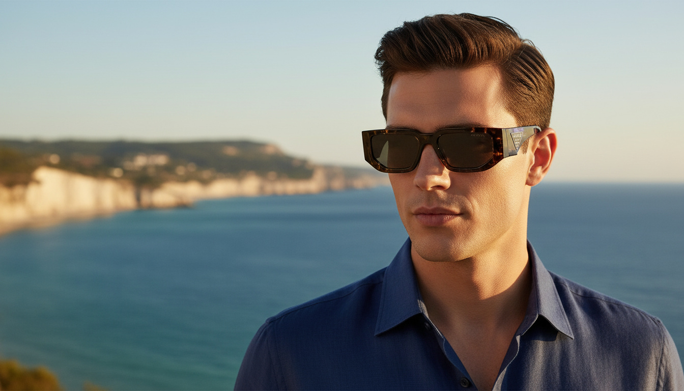 Vue de face Prada PR 09ZS (16R5S0)