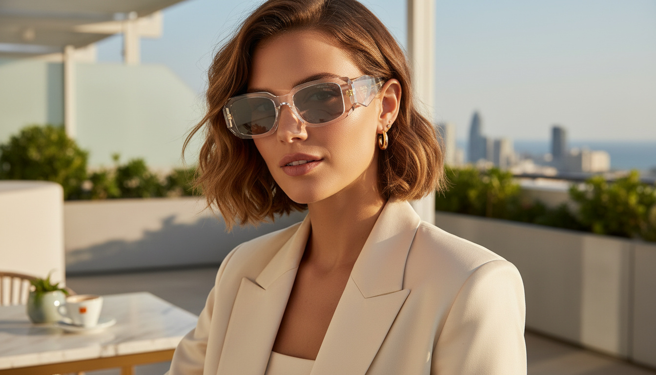 Vue de face Prada PR 17WS (12R30B)