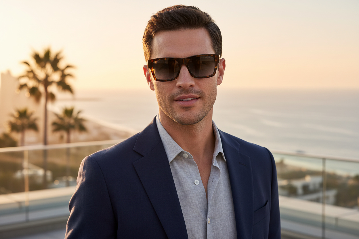 Vue de face Prada PR 25ZS (16R30F)