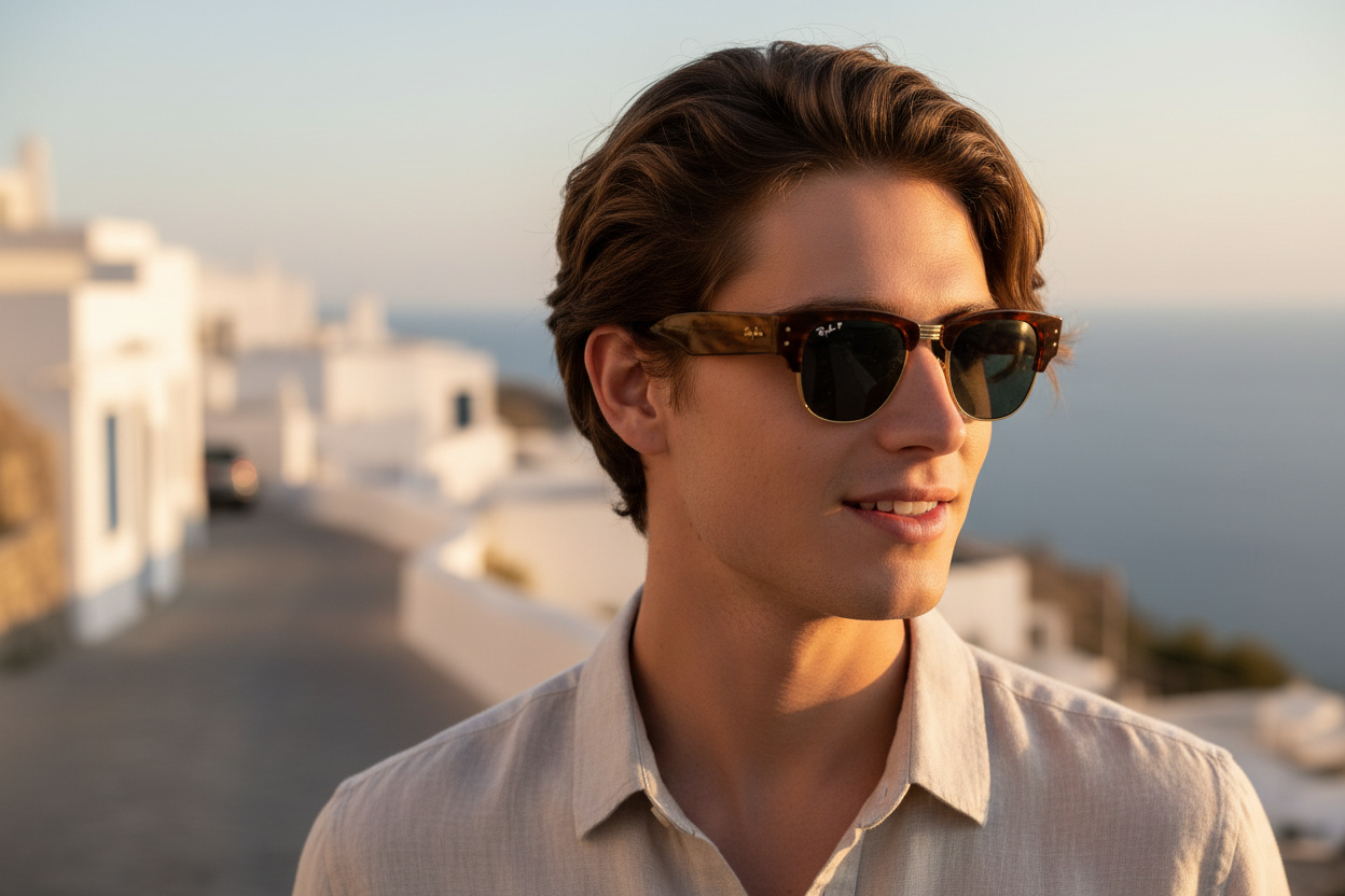 Vue de face Ray-Ban MEGA CLUBMASTER (RB0316S - 954/3R)